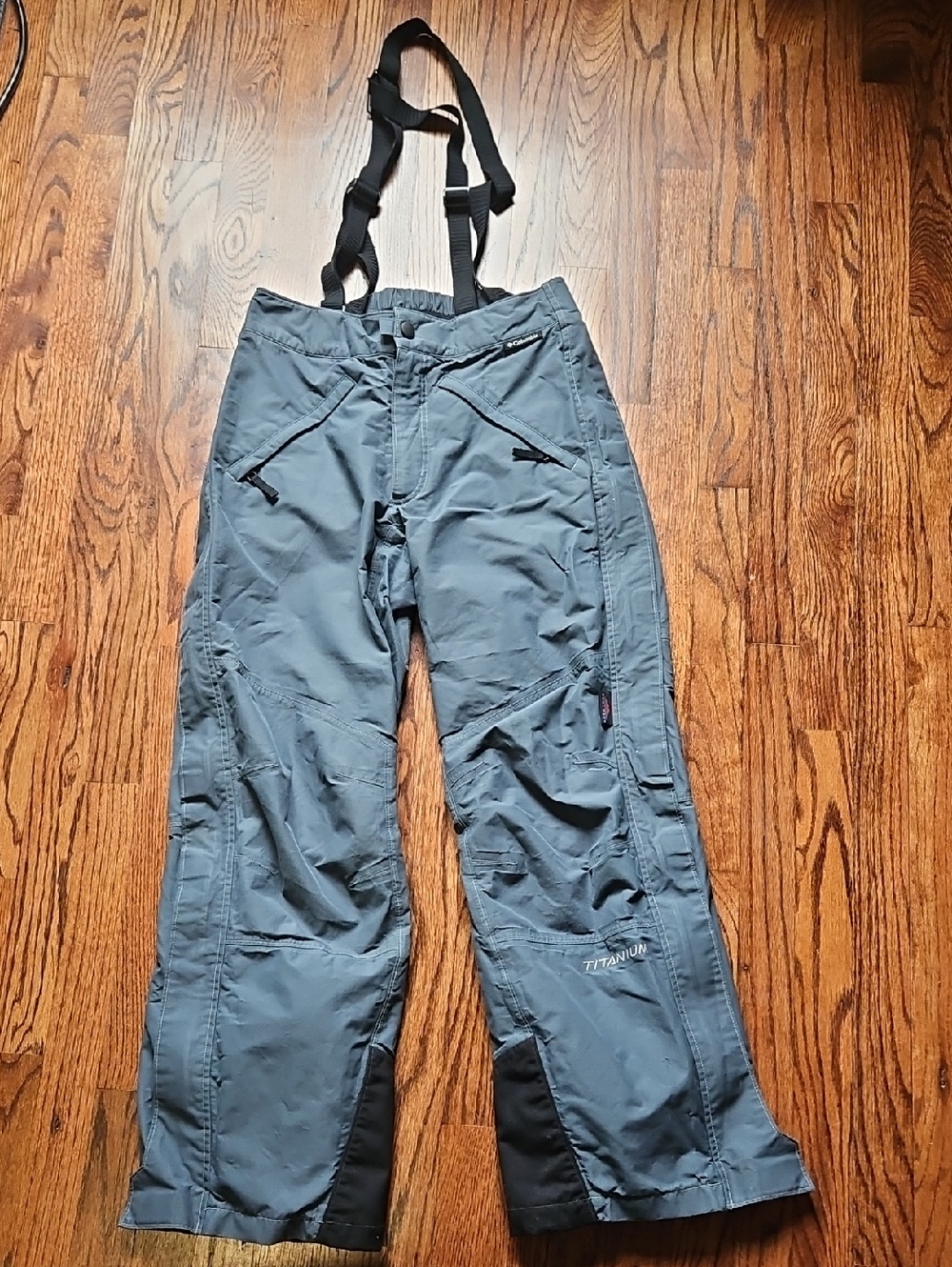 Columbia Women's Titanium Ski/Snow Pant Bibs Slate Blue